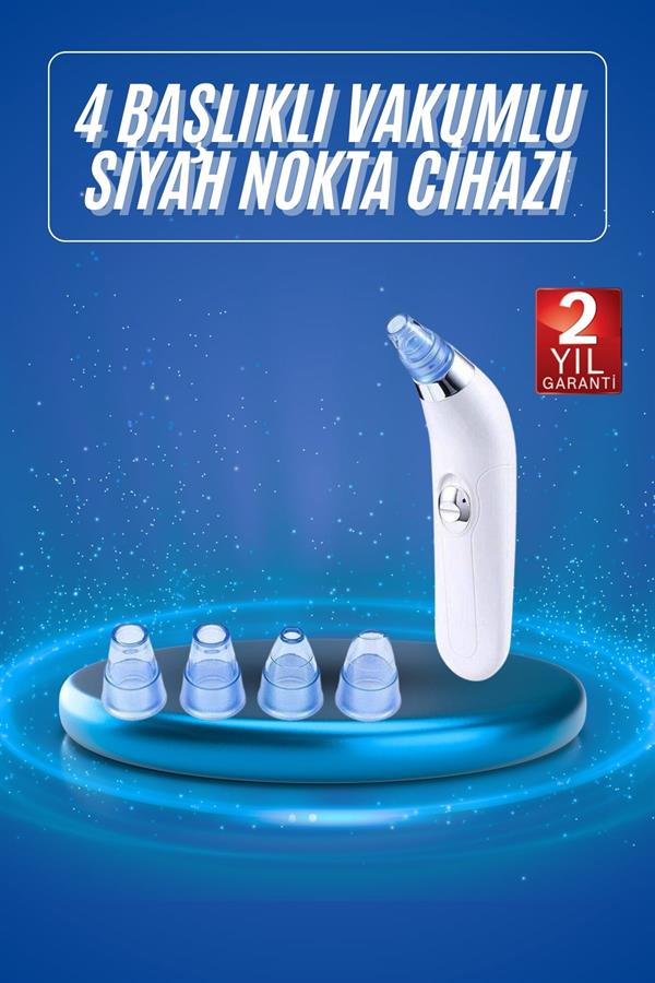 Compressed by jpeg-recompress Vakumlu Siyah Nokta Ve Yüz Temizleme Cihazı 4 Başlıklı - Görsel 2