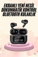 Yeni Nesil Pro Ekranlı Bluetooth Kulaklık 5.0 Bluetooth - Görsel 2