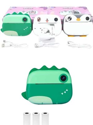 Çocuklar İçin Özel Fotoğraf Makinesi Farklı Desen Seçenekli 3 Adet Rulo