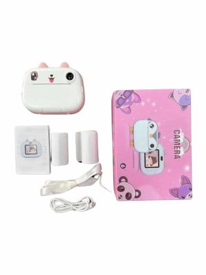 Dijital HD Video Kamera Çocuk Fotoğraf Makinesi  Anlık Termal Rulo