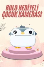 Dijital HD Video Kamera Çocuk Fotoğraf Makinesi  Anlık Termal Rulo - Görsel 2