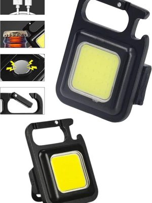 Mıknatıslı Parlak Led Işık 3 Fonksiyonlu Şarj edilebilir Ledli Mini Taşınabilir