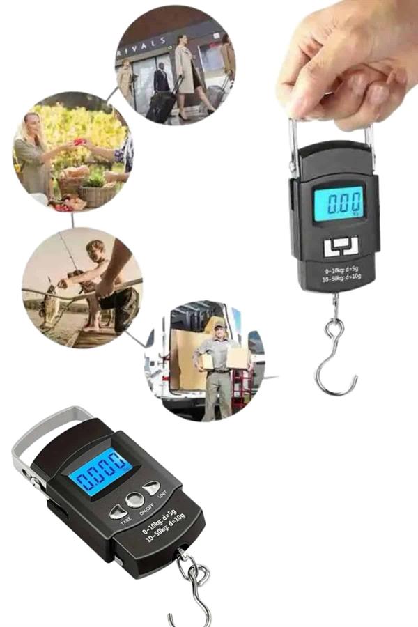 Compressed by jpeg-recompress Profesyonel El Terazisi El Kantarı 50 Kg Dijital Göstergeli Tartı - Görsel 5