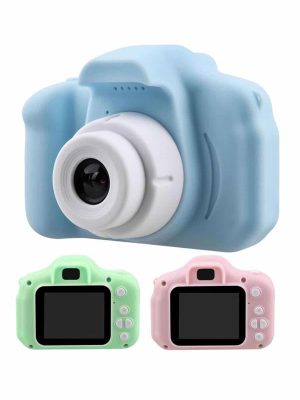 Çocuklara Özel Fotoğraf Ve Video Çeken Mini Çok Renkli Fotoğraf Makinesi