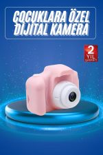 2.0 Inç Ekran Mini 1080p Hd Çocuk Kamera Dijital Fotoğraf Makinesi - Görsel 2