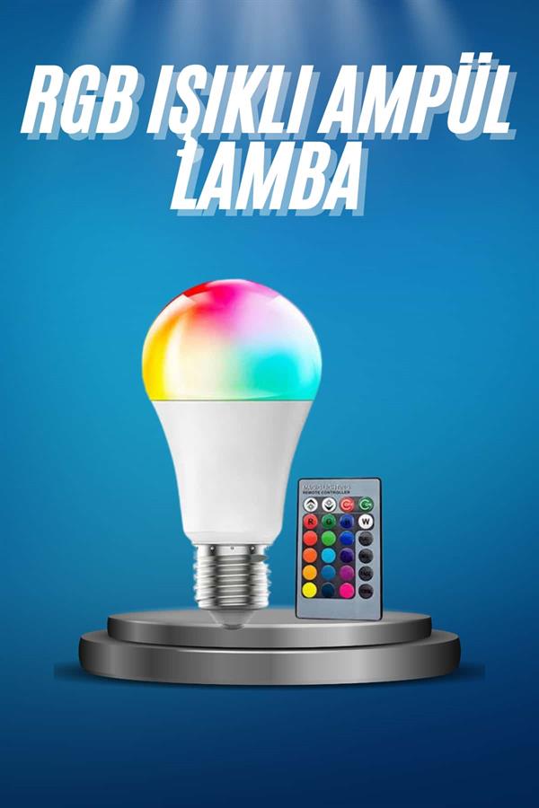 Compressed by jpeg-recompress Ayarlanabilir Parlaklık RGB Led Ampul Beyaz Lamba Ve Renkli Ampul - Görsel 2