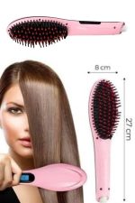 Saç Fırça Akıllı LCD Ekran Pratik Saç Düzleştirici Tarak Pratik Taşınabilir - Görsel 5