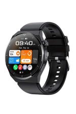 Amoled Ekran Metal Deri Silikon Kordonlu Uyku ve Sağlık Takibi - Görsel 5