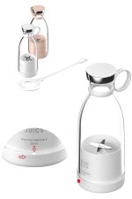 u Geçirmez Kablosuz Şarjlı Dayanıklı Taşınabilir Mini Blender - Görsel 5