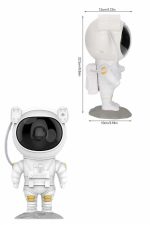 Astronot Şeklinde Bluetooth Hoparlör Gökyüzü Kumandalı Aydınlatma Lamba - Görsel 4