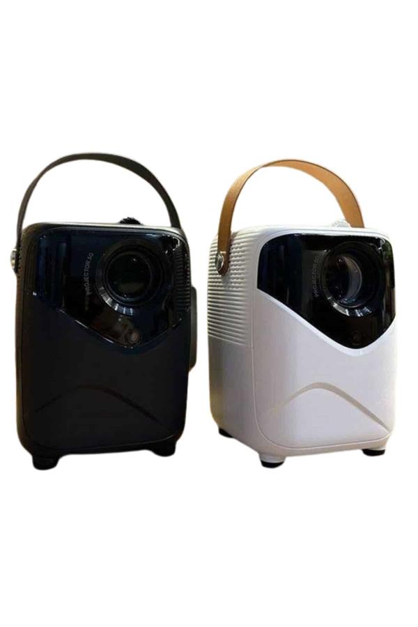 Compressed by jpeg-recompress HD Ayaklı Portatif Projeksiyon Cihazı Bluetooth Wifi Akıllı Android İşlemcili - Görsel 3