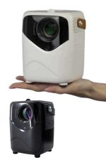 HD Ayaklı Portatif Projeksiyon Cihazı Bluetooth Wifi Akıllı Android İşlemcili - Görsel 4