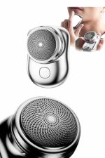 Elektrikli Mini Tıraş Makinesi,Taşınabilir USB Şarjlı Kablosuz Tıraş Makinesi - Görsel 5