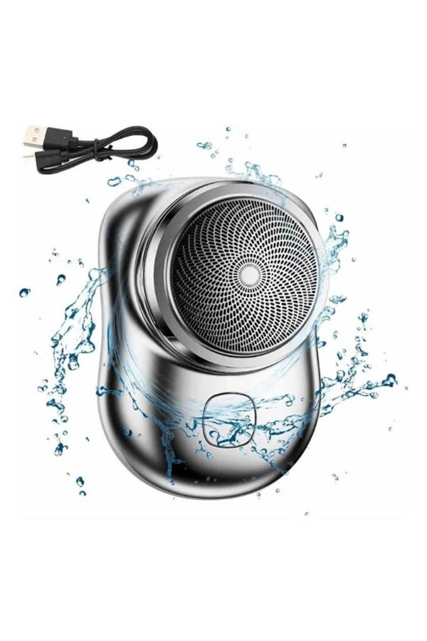 Compressed by jpeg-recompress Mini Sıfır Sakal Yanak Tıraş Makinesi USB Şarjlı Sıfır Sakal Taşınabilir Korumalı - Görsel 3