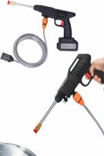 Akülü Oto Araç Yıkama Yüksek Basınçlı Araba Yıkama Makinesi Şarjlı - Görsel 3