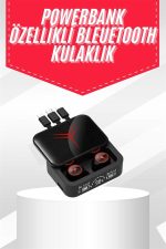 Tws Powerbank Kutulu Dijital Göstergeli Bluetooth Kulaklık Kablosuz Kulakiçi Kulaklık - Görsel 2
