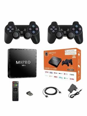 10K Ultra Hd Video Oyun Konsolu Android Tv Box 2.4g Game Stick