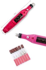 Protez Tırnak Ayak Nasır Ve Tırnak Mantar Makinesi Elektrikli 12v Tırnak Törpü Seti - Görsel 4