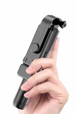 Selfie Çubuğu Tripod Bluetooth Kumandalı Selfie Çubuğu Telefon Tutucu - Görsel 5