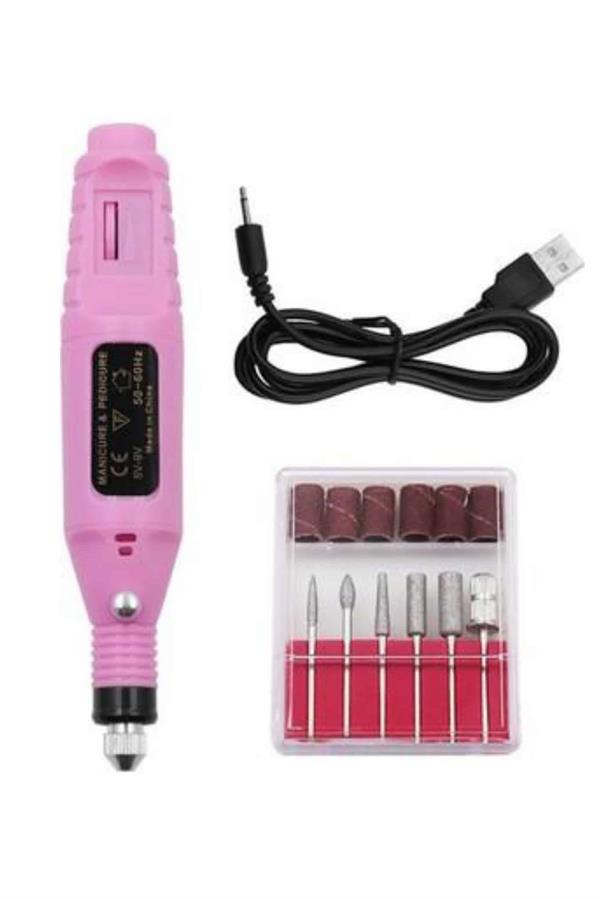 Compressed by jpeg-recompress Profesyonel Manikür Pedikür Seti Törpü Makinesi Protez Tırnak Çıkarma - Görsel 1