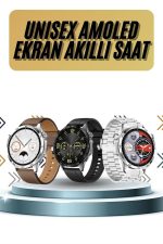 Akıllı Saat 5.0 Bluetooth Bağlantılı Sağlık ve Uyku Takibi Sosyal Medya Girişli - Görsel 2