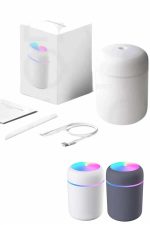 Humidifier LED Işıklı Mini Ortam Oda Kokusu Aromaterapi Buhardanlık - Görsel 3
