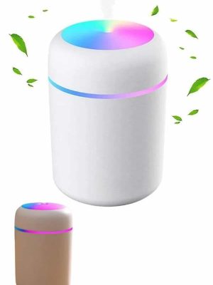 Humidifier LED Işıklı Mini Ortam Oda Kokusu Aromaterapi Buhardanlık