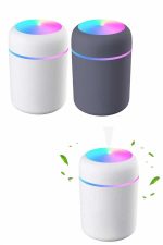 Rgb Işıklı Ulrasonik Ledli Hava Nemlendirici Buhar Makinesi Buhardanlık - Görsel 3