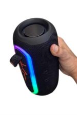 Bluetooth Hoparlör USB Şarjlı Uzun Pil Ömrü Android ve İOS Uyumlu Renkli - Görsel 3