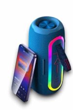 Kablosuz Bluetooth Hoparlör Taşınabilir Çoklu Bağlantılı Özelliği - Görsel 3