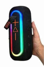 Bluetooth Hoparlör Uzun Pil Ömrü Taşınabilir Yüksek Ses Kaliteli - Görsel 4