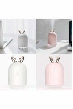 Aromaterapi Hava Nemlendirici Dekoratif USB Şarjlı Tavşan Nemlendirici - Görsel 3