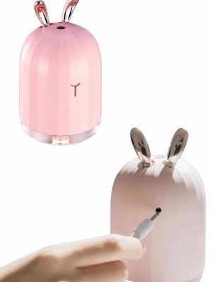 Aromaterapi Hava Nemlendirici Dekoratif USB Şarjlı Tavşan Nemlendirici