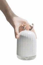 Led Işıklı Hava Nemlendirici Buhar Makinesi Dekoratif Aromaterapi - Görsel 3