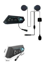 Bluetooth Kask Kulaklığı Intercom 5.0 Bluetooth Android ve İOS Uyumlu - Görsel 5