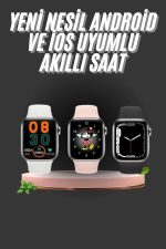 1.83 İnç Akıllı Saat Android ve İOS Uyumlu Çağrı Cevaplayabilen Adımsayar GPS Takibi - Görsel 2