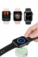 Akıllı Saat Yeni Nesil Android ve İOS Uyumlu Titreşim Modlu Alarm Kronometre - Görsel 3