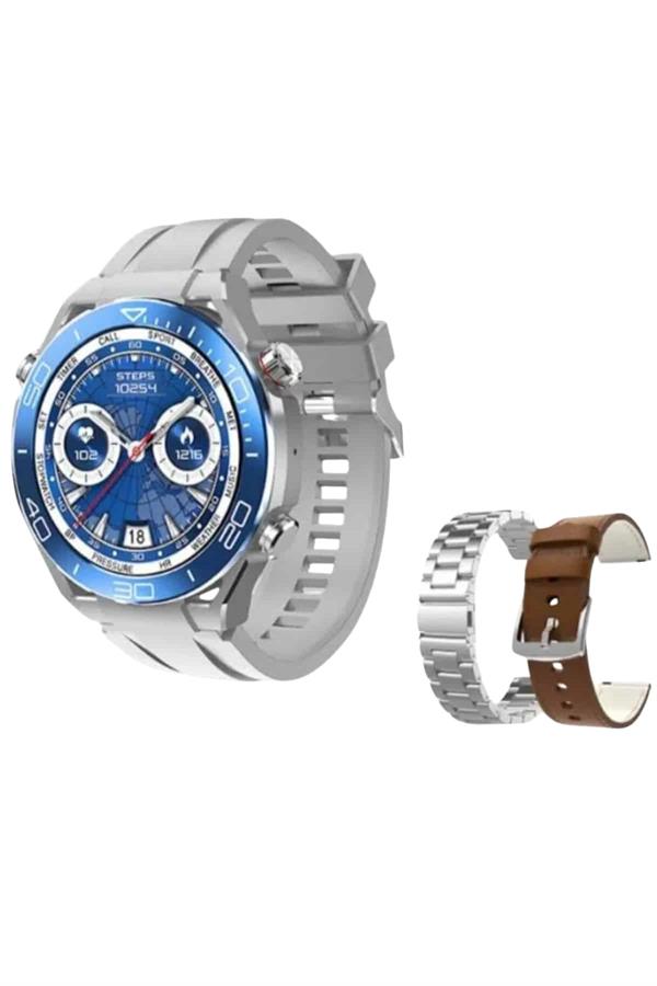 Compressed by jpeg-recompress Akıllı Saat 1.62 İnç Ultimate Nabız Sensörlü Sesli Görüşme Yapabilen - Görsel 3