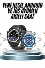 Akıllı Saat 1.62 İnç Ultimate Nabız Sensörlü Sesli Görüşme Yapabilen - Görsel 2