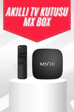 Mx Box Android Tv Media Sound 4K Ultra HD Görüntü Kaliteli - Görsel 2