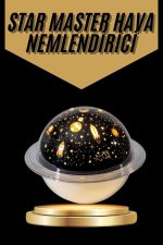 Hava Nemlendirici Renk Değiştiren Oda Kokusu Yıldızlı Projektör - Görsel 2