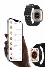 Android ve İOS Uyumlu Arama Konuşma Yapabilen Akıllı Saat - Görsel 3