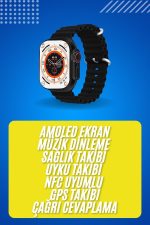 Android ve İOS Uyumlu Arama Konuşma Yapabilen Akıllı Saat