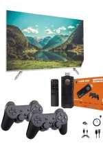 Game Stick Çift Oyun Konsolu Smart TV Game Box 8k Ultra HD 64 Gb - Görsel 4