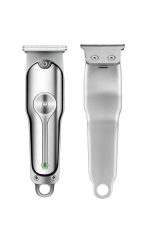 Paslanmaz Çelik Bıçaklı Kablosuz Şarjlı Dijital Göstergeli Tıraş Makinesi - Görsel 3