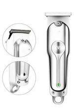 Paslanmaz Çelik Bıçaklı Kablosuz Şarjlı Dijital Göstergeli Tıraş Makinesi