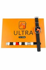 7 Kordonlu Akıllı Saat Plastik Kordon Hasır Kordon Çelik Kordon - Görsel 3