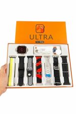 7 Kordonlu Akıllı Saat Plastik Kordon Hasır Kordon Çelik Kordon - Görsel 5