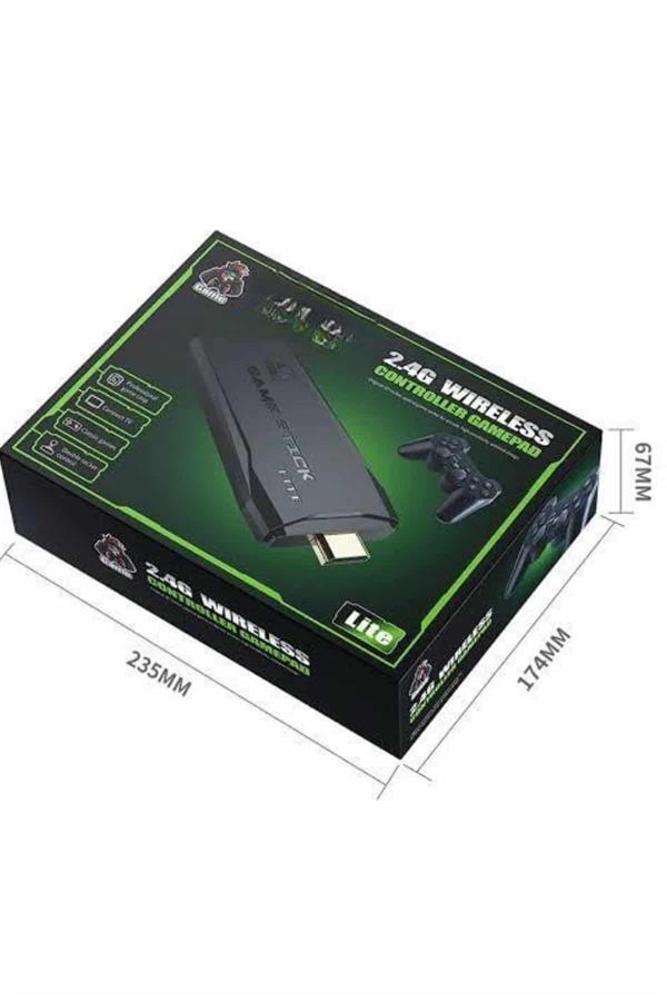 Compressed by jpeg-recompress 2.4g Uyumlu Kablosuz Çift Kol Atari Retro 20000 Oyun Game Stick - Görsel 4