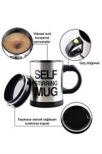 Karıştırıcı Özellikli Mikser Kupa Bardak Kompakt Taşınabilir Mug - Görsel 3
